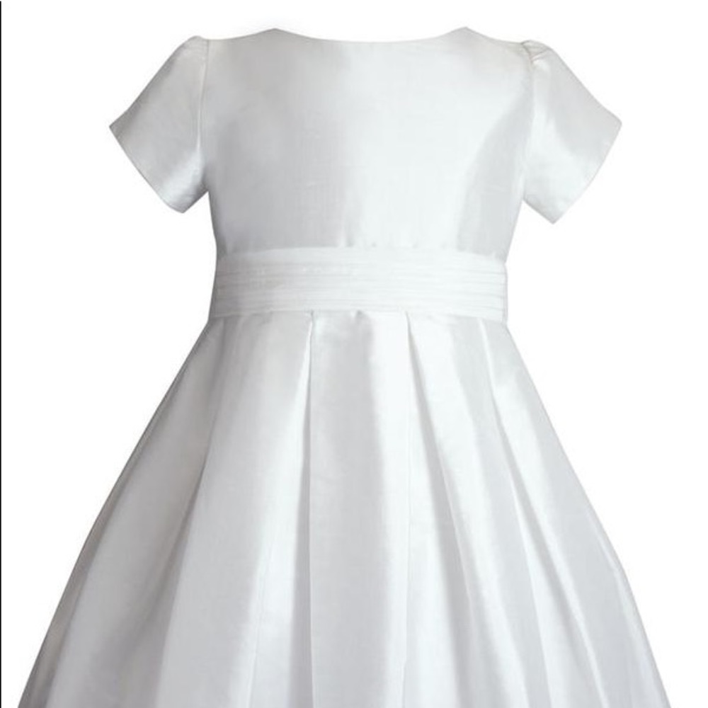 Isabel Garreton Chic Girls Dress Pleated Sash